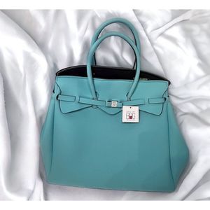 SAVE MY BAG Miss “Weekender to Nirvana” Light Teal Womens Large Travel Gym NWT